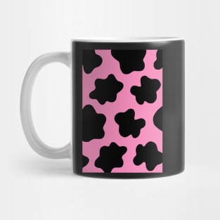 Moo Print Pink Mug